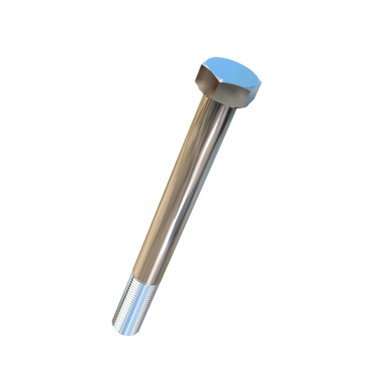 Titanium 1/2-20 X 4-3/4 UNF Allied Titanium Hex Head Bolt (No Dimple)